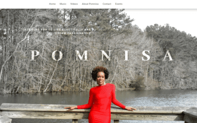 Pomnisa Inspirational Vocalist – Worship/Event Website